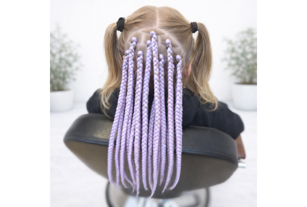 Jak správně uchytit kanekalon braids